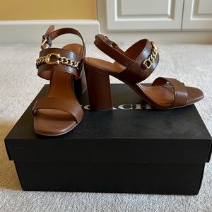 Coach Block Heel Sandals - size 6